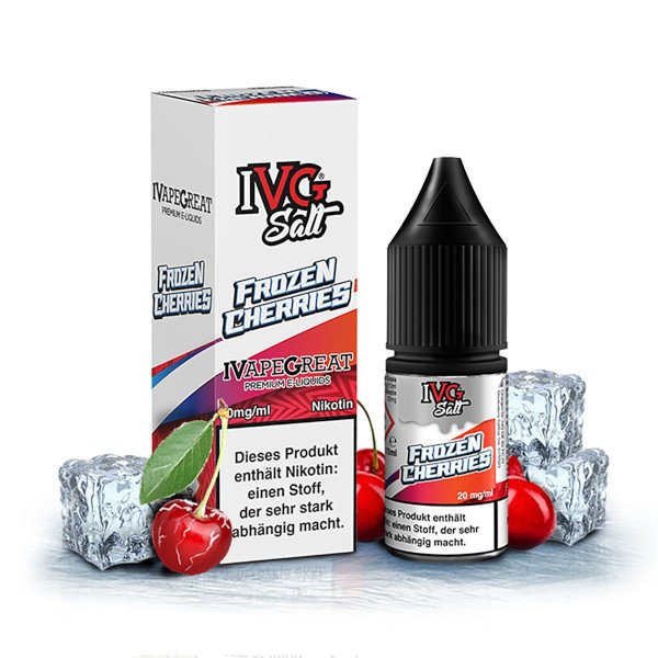 IVG Crushed Frozen Cherries Nikotinsalz Liquid