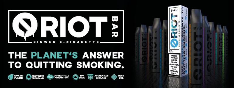 Riot Bar Einweg E-Zigarette