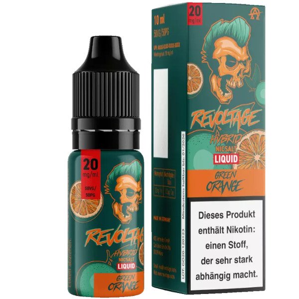 Revoltage Green Orange Nikotinsalz Liquid