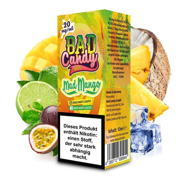 Bad Candy Mad Mango Nikotinsalz Liquid