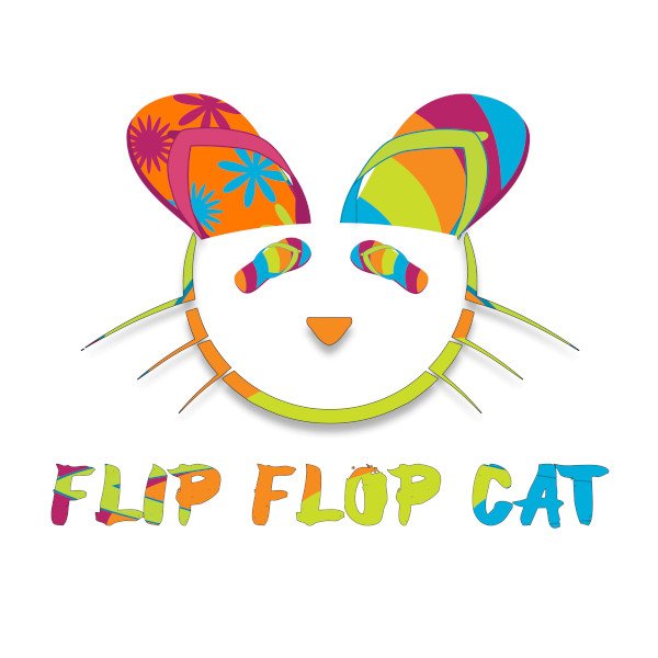Copy Cat Flip Flop Cat