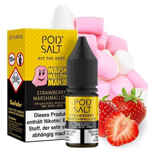 Pod Salt Strawberry Marshmallow Nikotinsalz Liquid