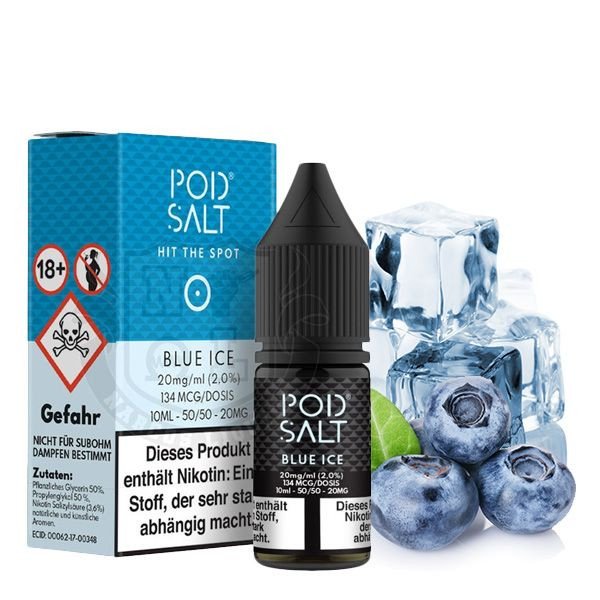 Pod Salt Blue Ice Nikotinsalz Liquid