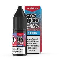 Six Licks Nikotinsalz Bluemonia
