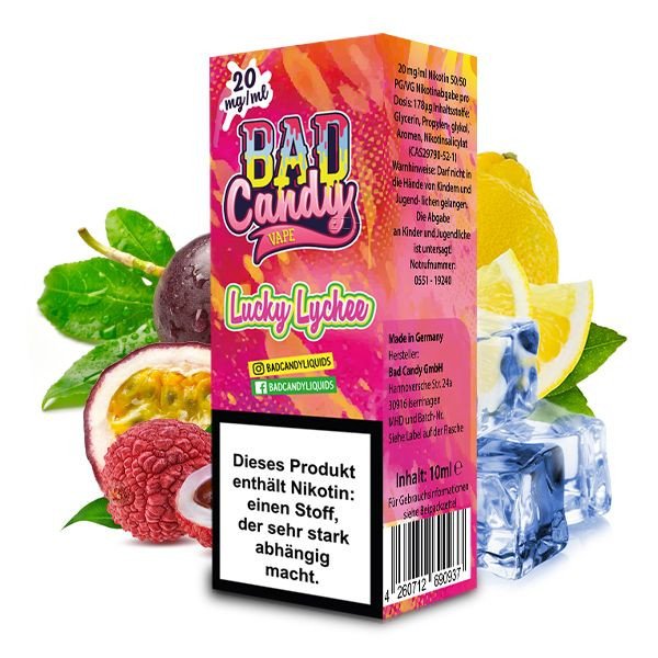 Bad Candy Lucky Lychee Nikotinsalz Liquid
