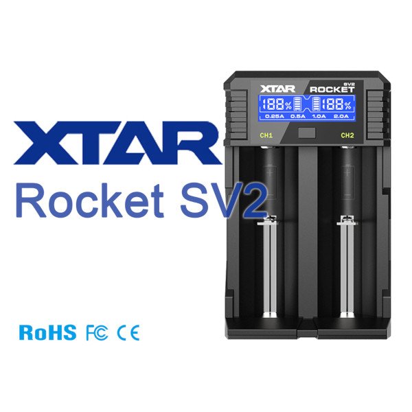 XTAR Rocket SV2 Li-Ion Ladegerät
