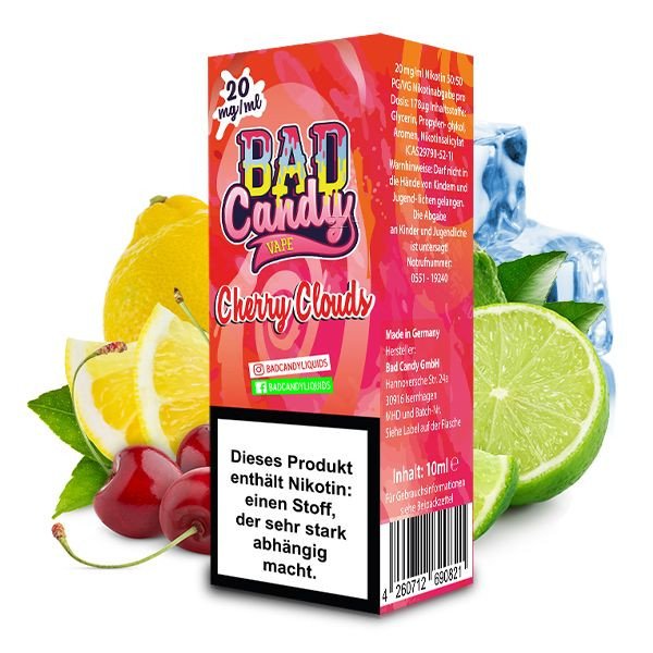 Bad Candy Raspberry Rage Nikotinsalz Liquid