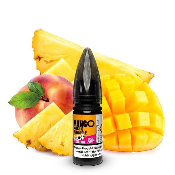 Riot Squad Bar Edition Mango Peach Pineapple Nikotinsalz Liquid