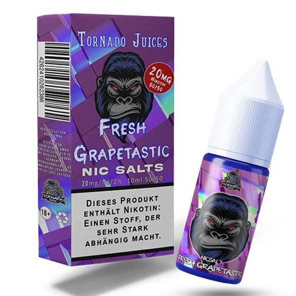 Tornado Juices Fresh Grapetastic Nikotinsalz Liquid