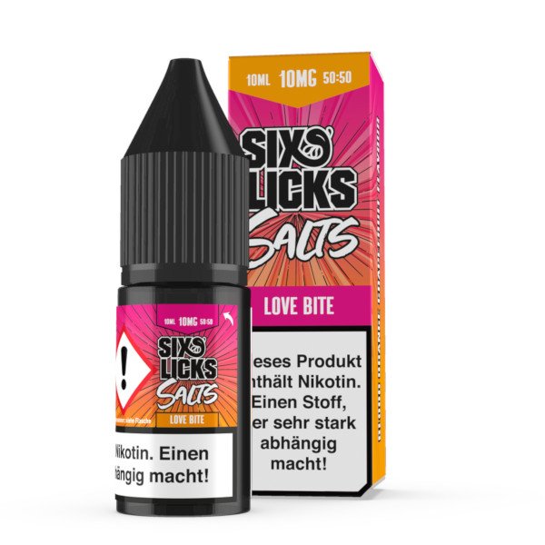 Six Licks Nikotinsalz Love Bite