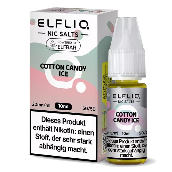Elfliq Cotton Candy Ice Nikotinsalz Liquid
