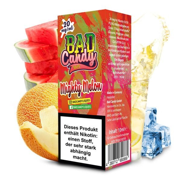 Bad Candy Mighty Melon Nikotinsalz Liquid