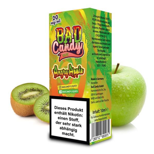 Bad Candy Angry Apple Nikotinsalz Liquid
