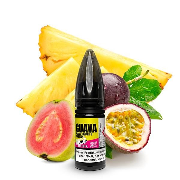 Riot Squad Bar Edition Guava Passionfruit Pineapple Nikotinsalz Liquid