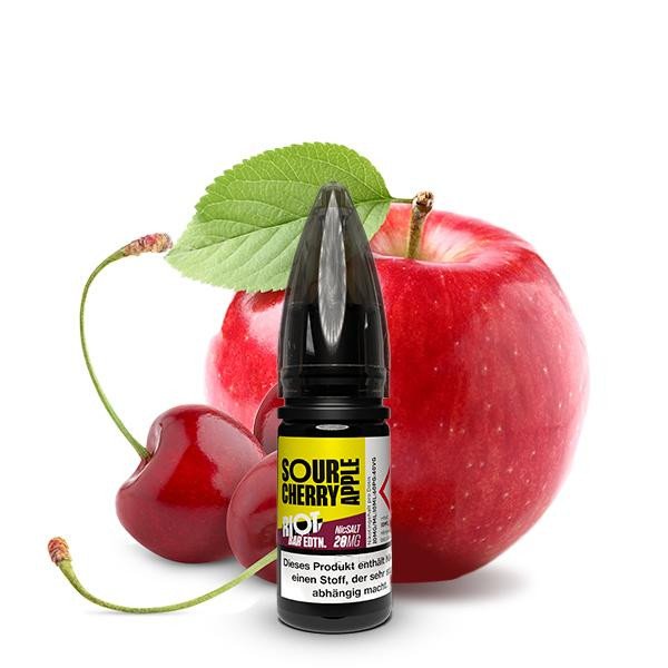 Riot Squad Bar Edition Sour Cherry Apple Nikotinsalz Liquid